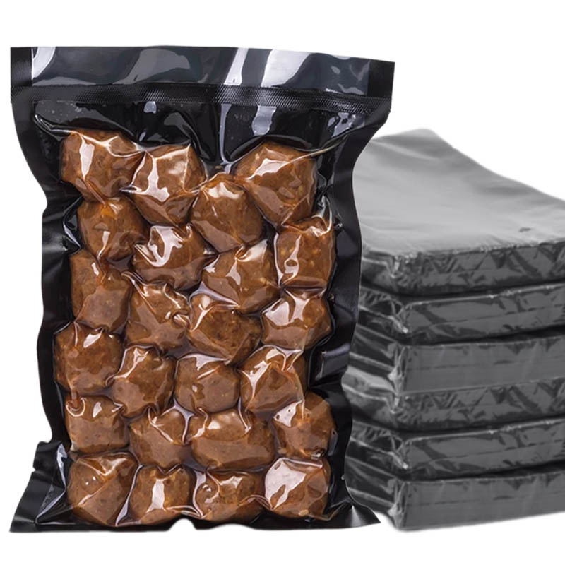 Food Storage Vacuum Seal Bags - كيس طعام بلاستيكي شفاف مفرغ من