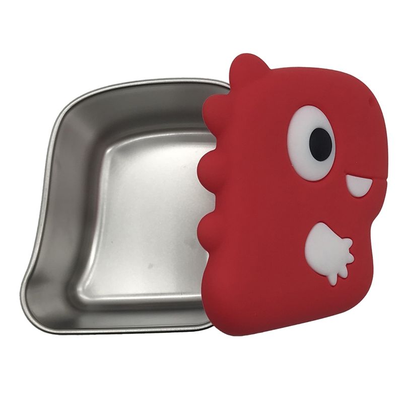 Food Storage Silicone - AA94-304 صندوق وجبات خفيفة من الفولاذ