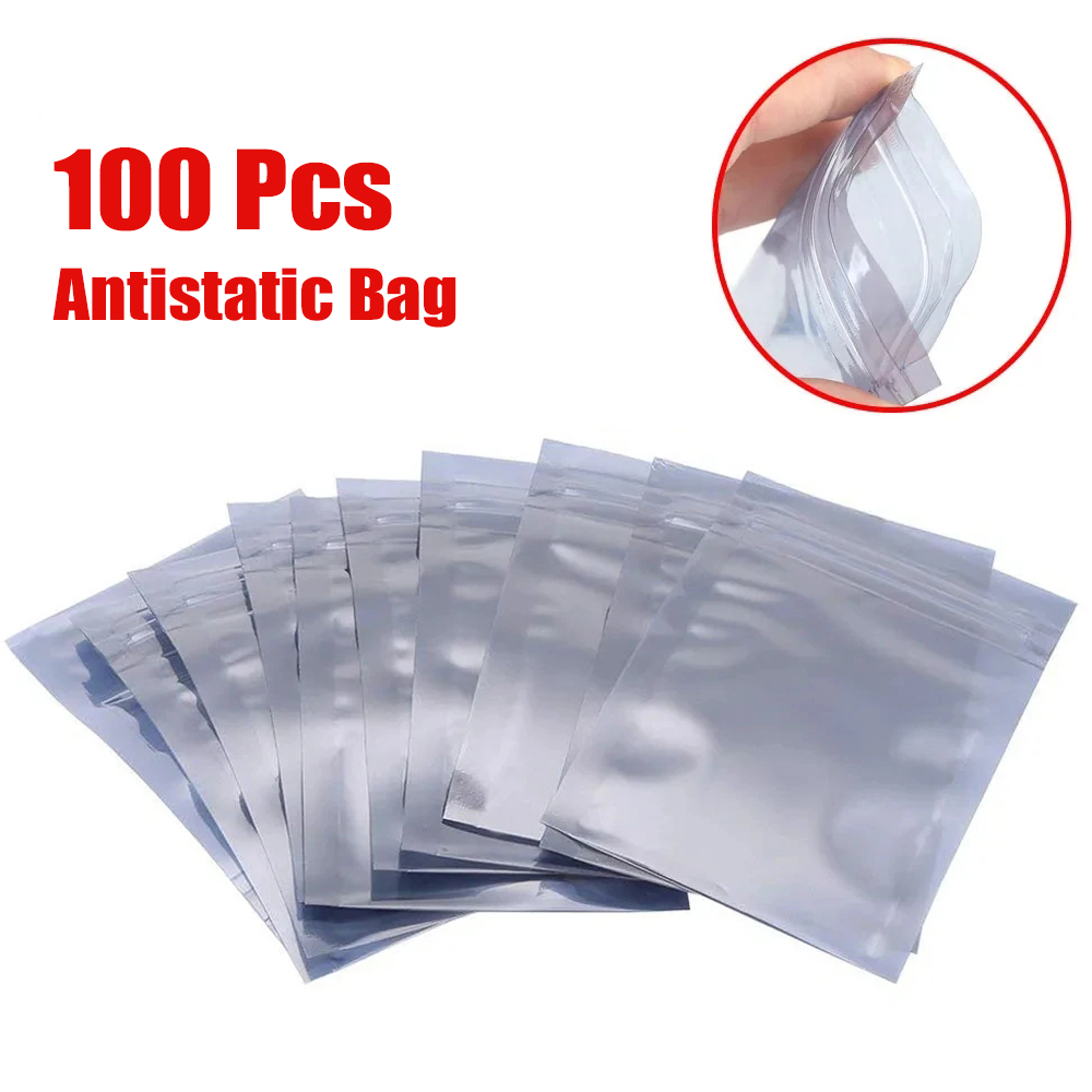 Food Storage Mylar Bags - 100 قطعة من أكياس الألومنيوم المضادة