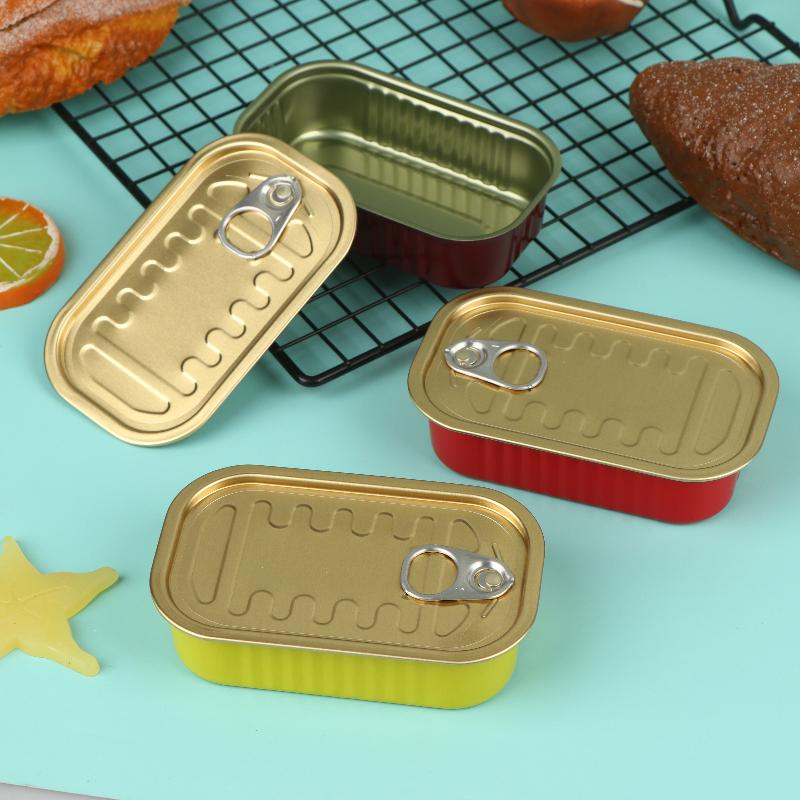 Food Storage And Organizer - علبتان فارغتان من الصفيح الصغير لحفظ