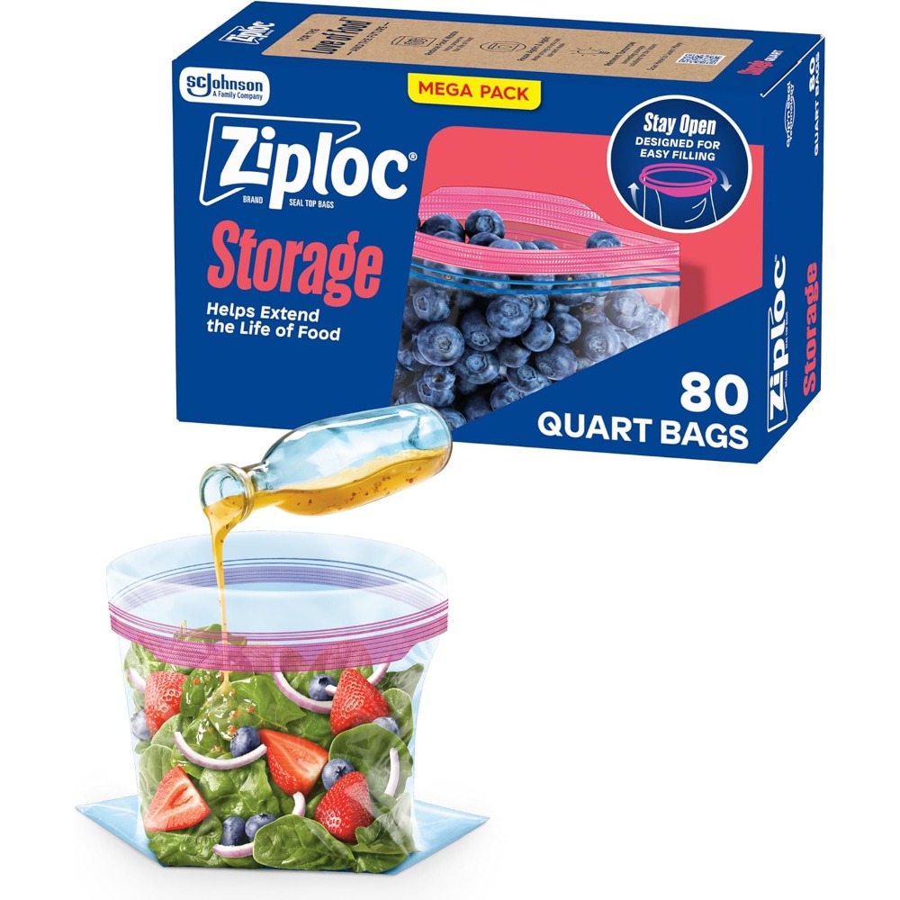 Food Storage Bag - أكياس تخزين طعام قائمة بذاتها سهلة