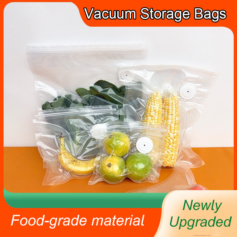 Food Storage Vacuum Seal Bags - جديد قابلة لإعادة الاستخدام الهواء فراغ