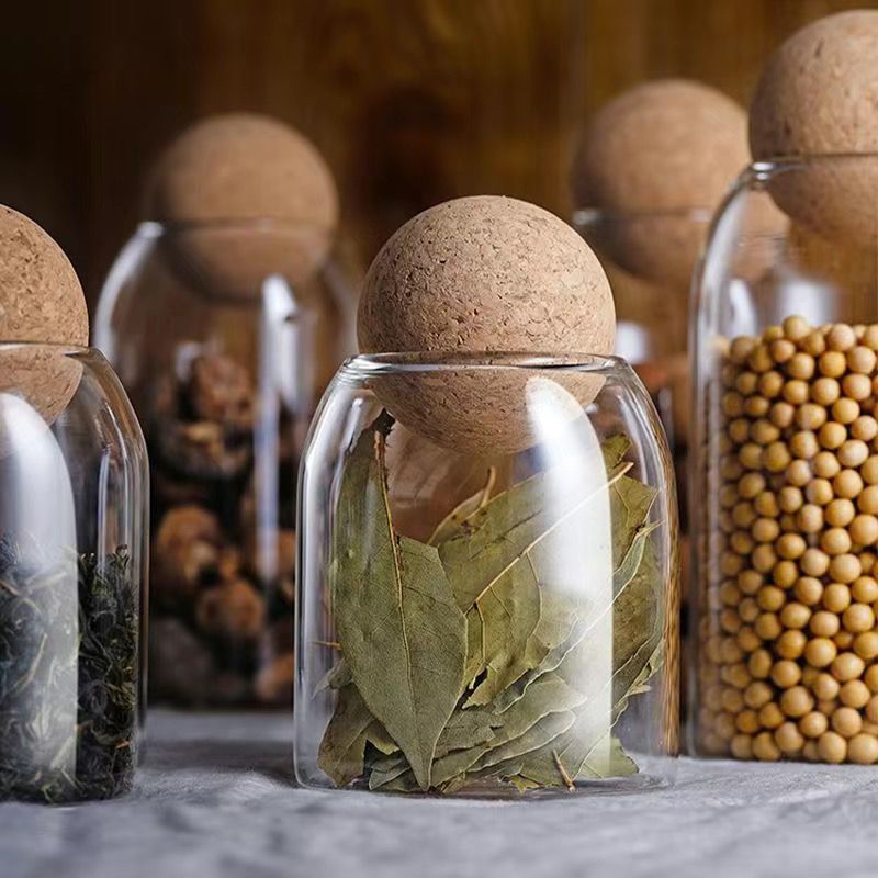 أوعية تخزين زجاجية شفافة مع سد - مراجعة Food Storage Glass Round وسعره