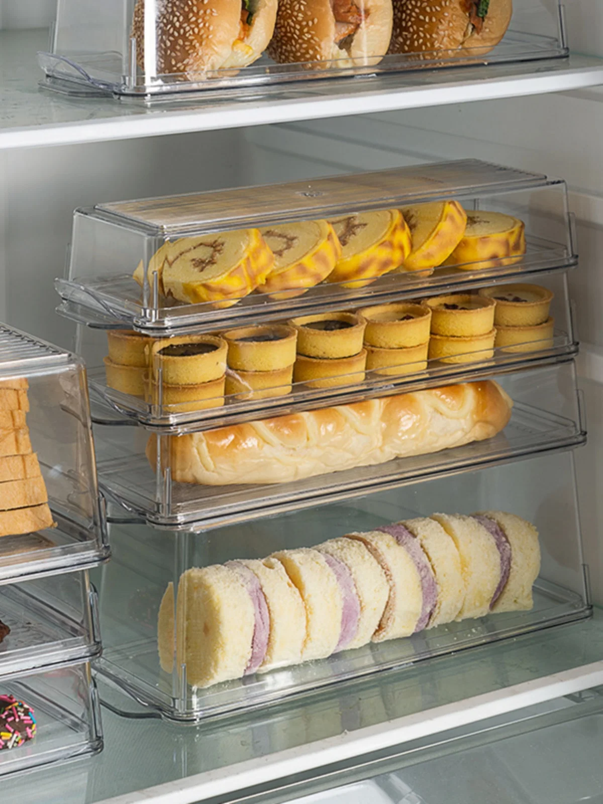 صندوق حفظ الكيك المحكم الإغلاق - مراجعة Food Storage Refrigerator وسعره