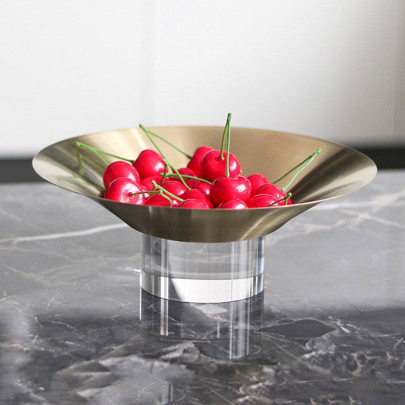 صينية فواكه معدنية مربعة غير م - مراجعة Food Storage Glass Round وسعره