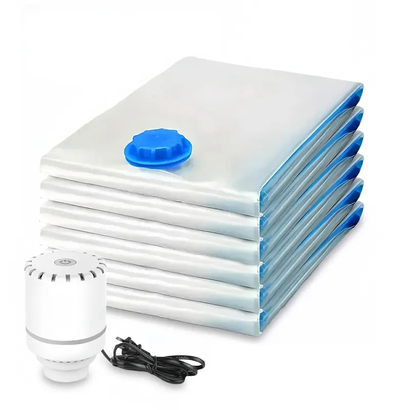 مضخة كهربائية للأكياس المضغوطة - مراجعة Food Storage Vacuum Seal Bags وسعره