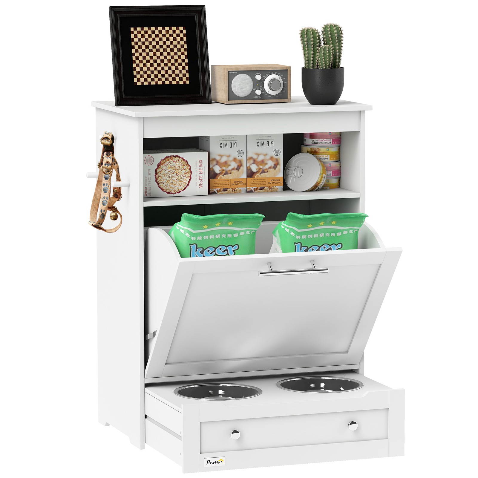 محطة تغذية الحيوانات الأليفة،  - مراجعة Food Storage Cabinet وسعره