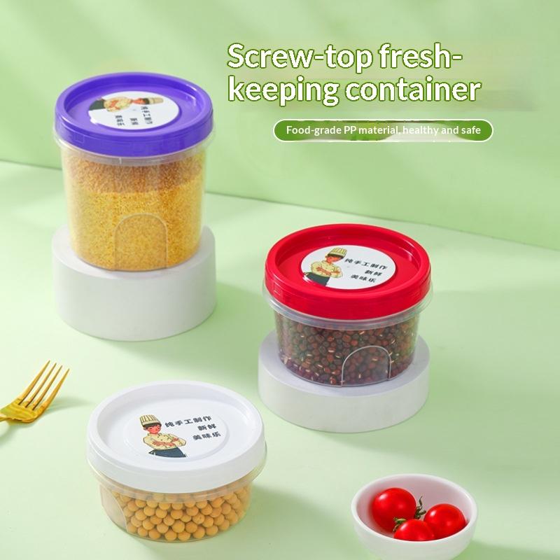 4 قطع من علب حفظ الطعام المستد - مراجعة Food Storage Glass Round وسعره