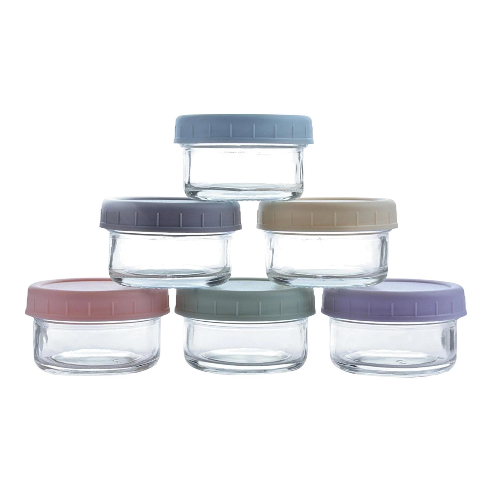 أوعية زجاجية صغيرة مع أغطية ما - مراجعة Food Storage Glass Round وسعره