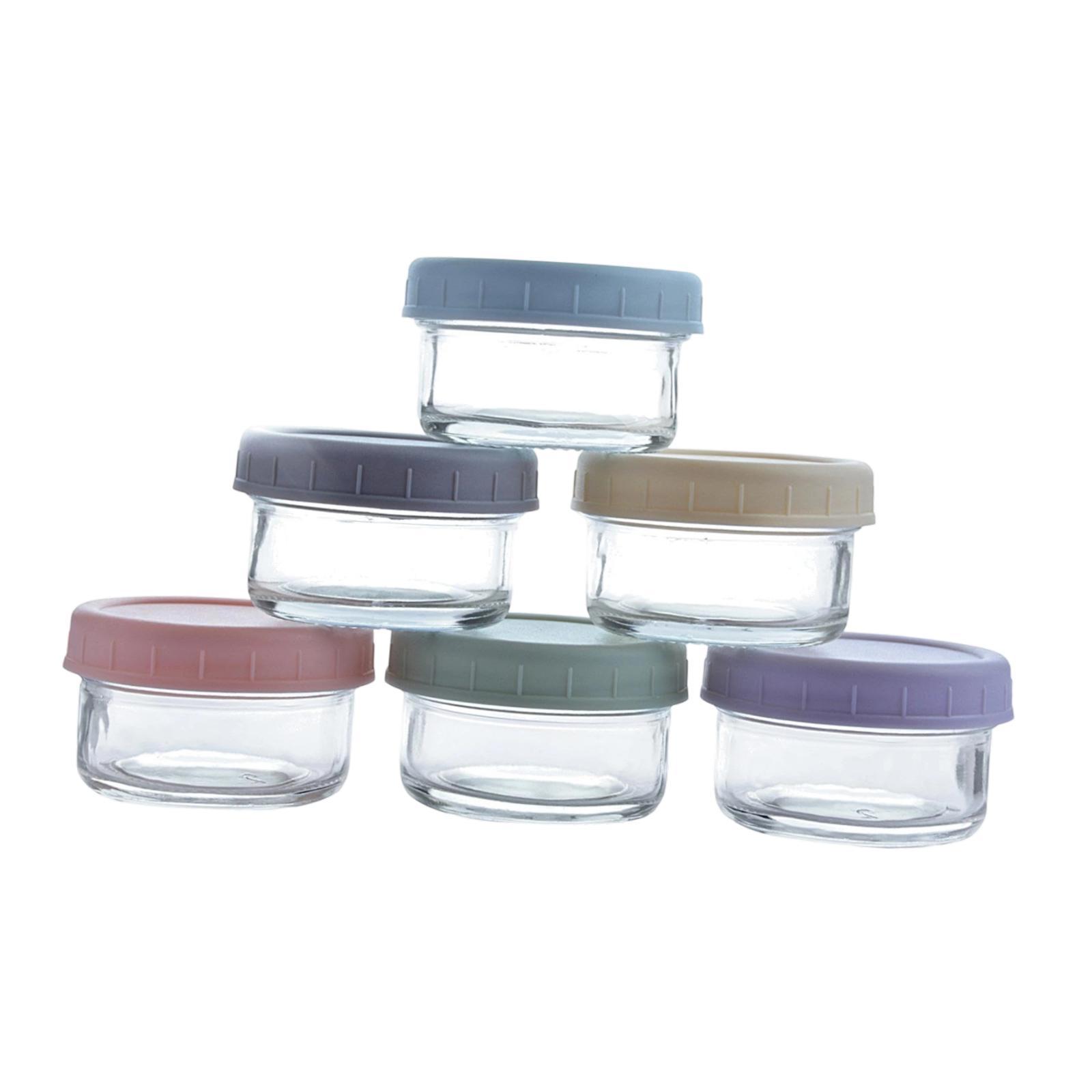 أوعية زجاجية صغيرة مع أغطية ما - مراجعة Food Storage Glass Round وسعره