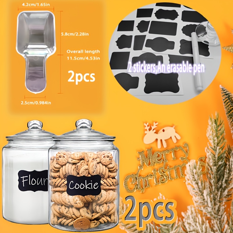 2 قطعة من أوعية الزجاج للخزائن - مراجعة Food Storage Tank وسعره