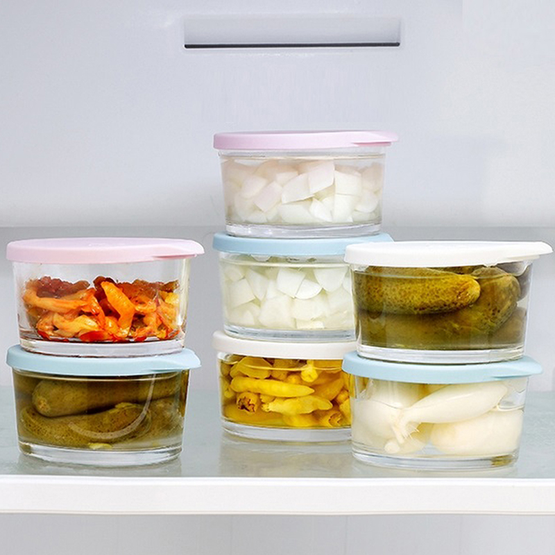 ● وعاء تخزين طعام دائري آمن لل - مراجعة Food Storage Glass Round وسعره