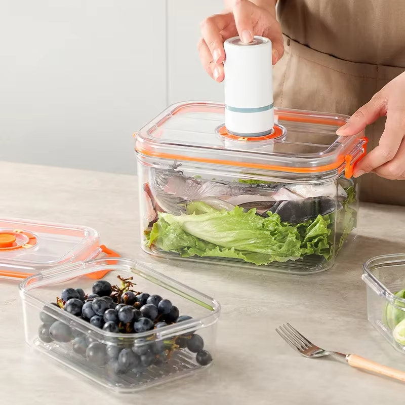 صندوق حفظ الطعام بالتفريغ الهو - مراجعة Food Storage Refrigerator وسعره