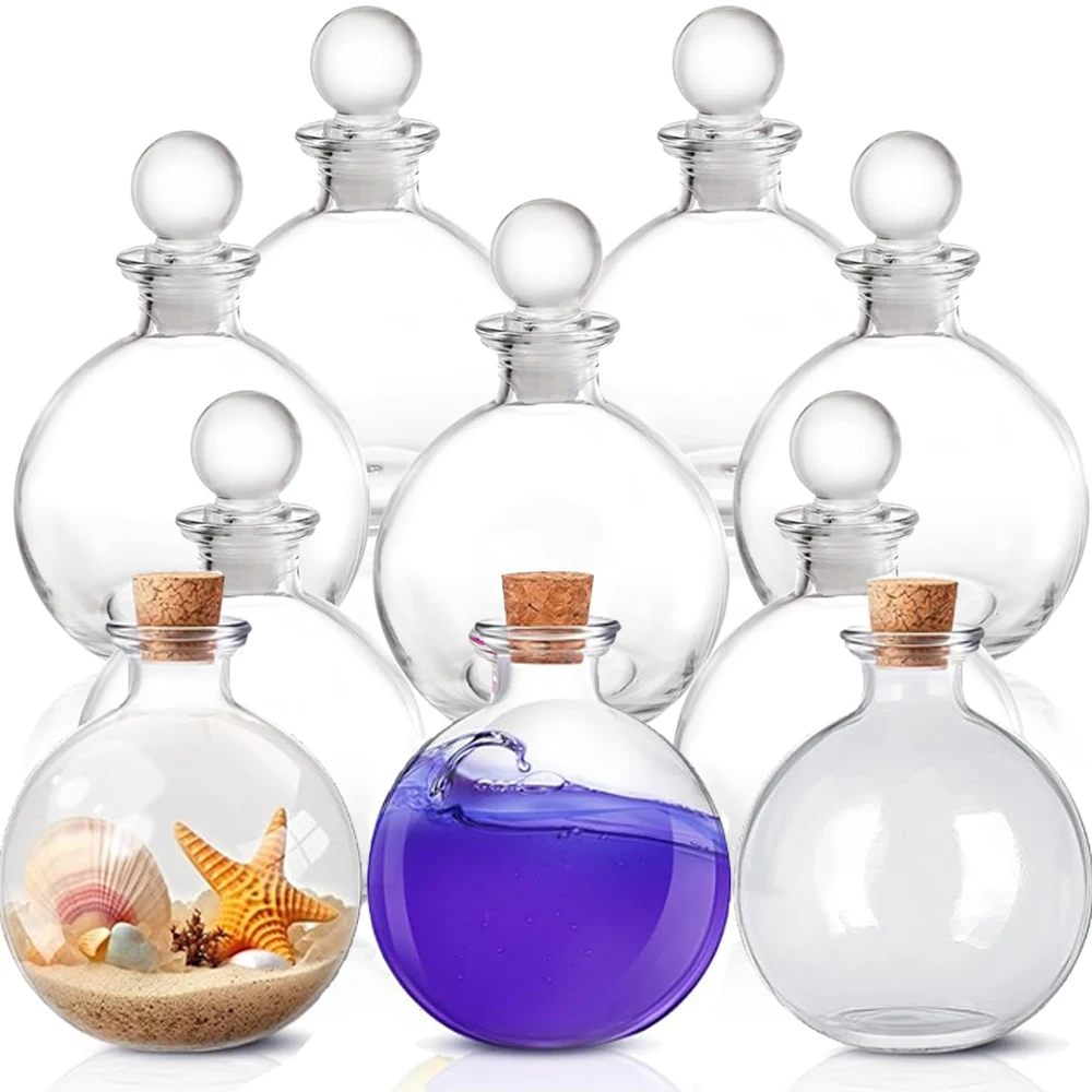 زجاجات زجاجية شفافة مستديرة لل - مراجعة Food Storage Glass Round وسعره
