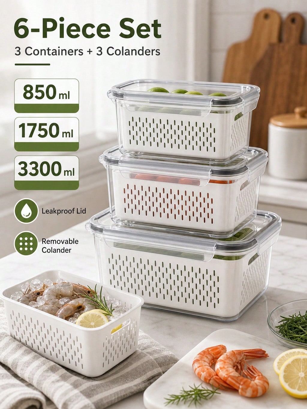 حاويات متنوعة الأحجام لحفظ الم - مراجعة Food Storage Tank وسعره