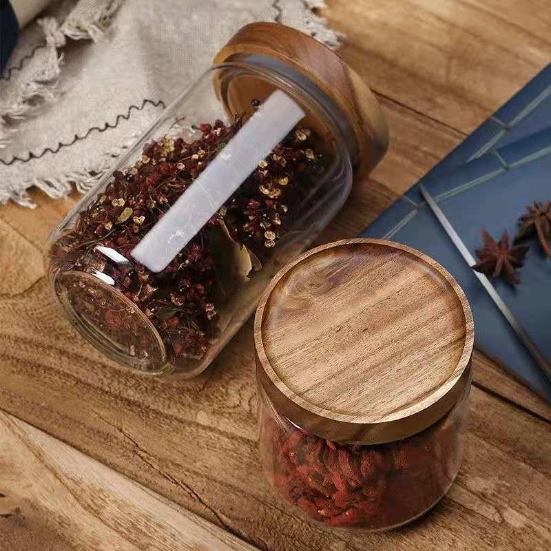أنبوب زجاجي مستدير جرة السنط غ - مراجعة Food Storage Glass Round وسعره