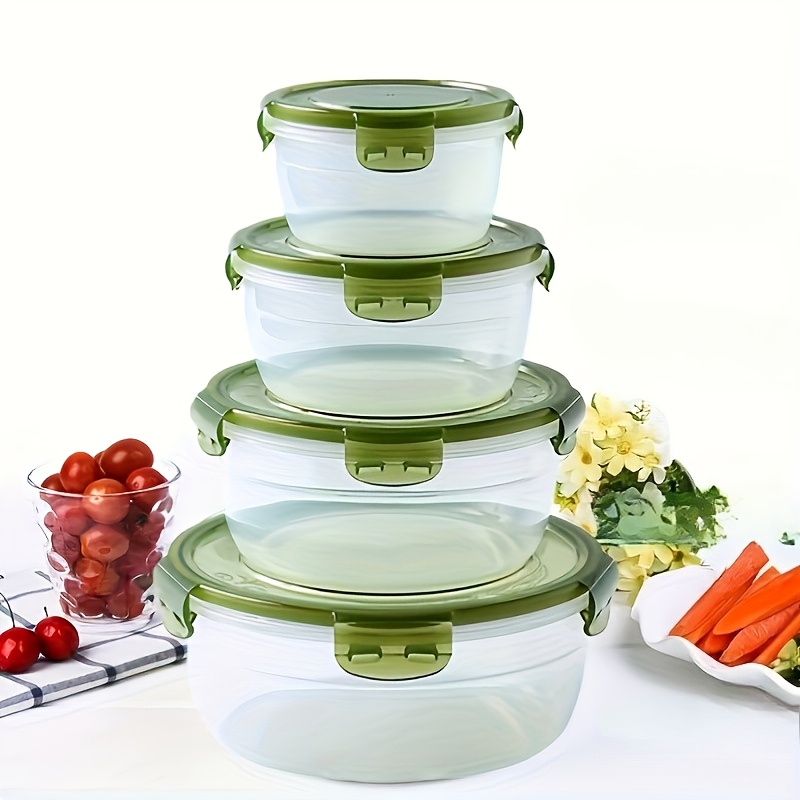 4 حاويات بلاستيكية لتخزين الطع - مراجعة Food Storage Cabinet وسعره