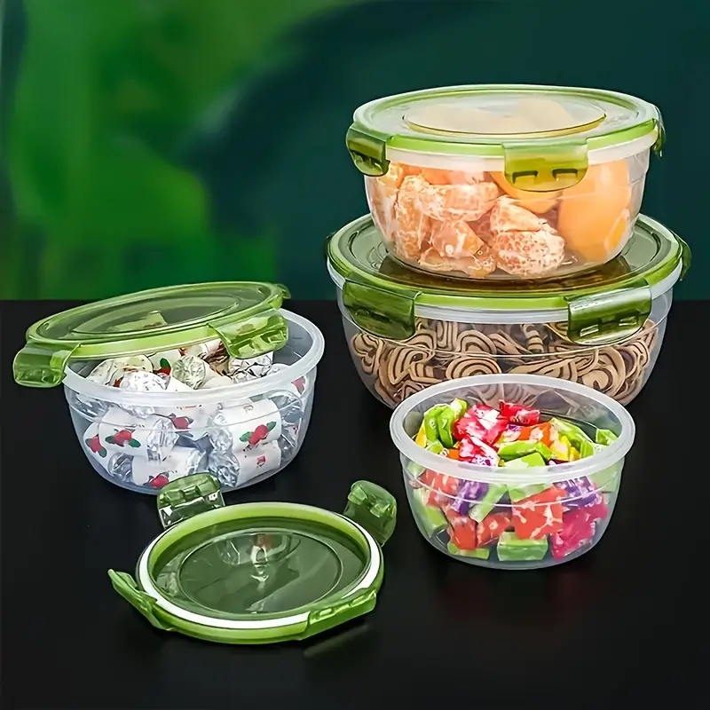 4 حاويات بلاستيكية لتخزين الطع - مراجعة Food Storage Cabinet وسعره