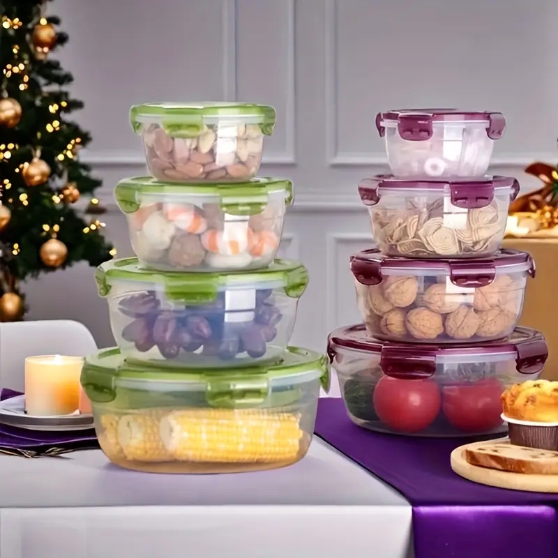 4 حاويات بلاستيكية لتخزين الطع - مراجعة Food Storage Cabinet وسعره
