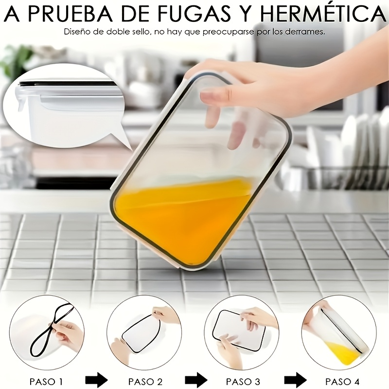 مجموعة من 8 قطع تشمل 4 حاويات  - مراجعة Food Storage Cabinet وسعره