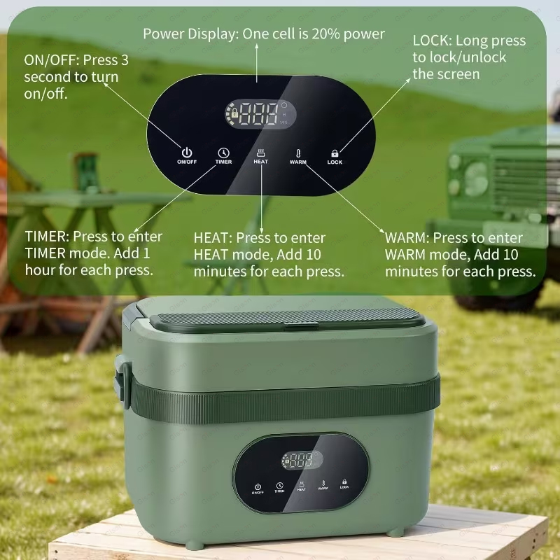 صندوق غداء محمول لاسلكي من جيس - مراجعة Food Storage Warmer وسعره
