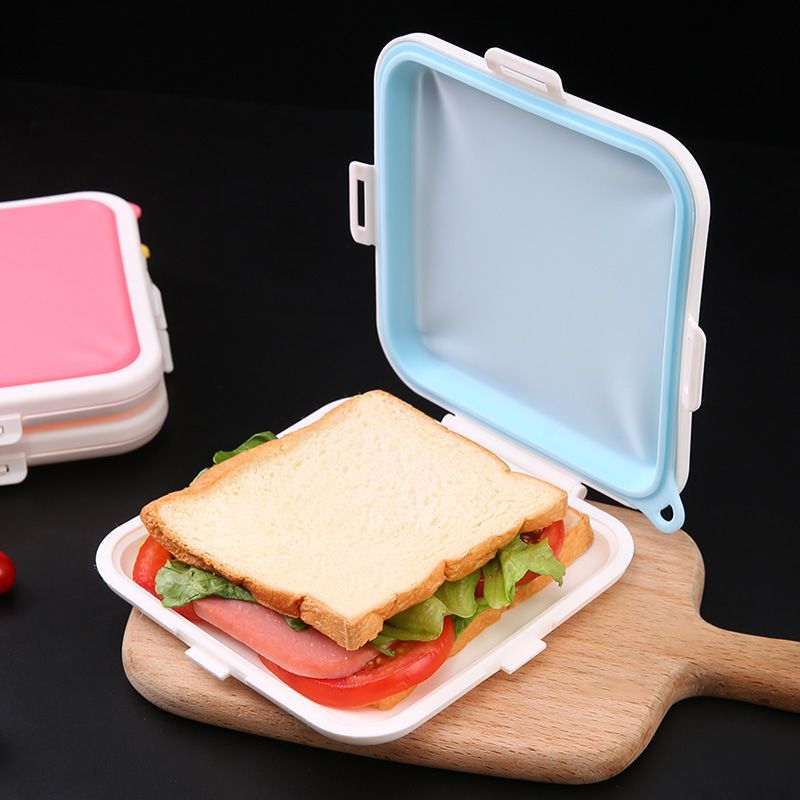 علبة تخزين محمولة للساندويتشات - مراجعة Food Storage Silicone وسعره