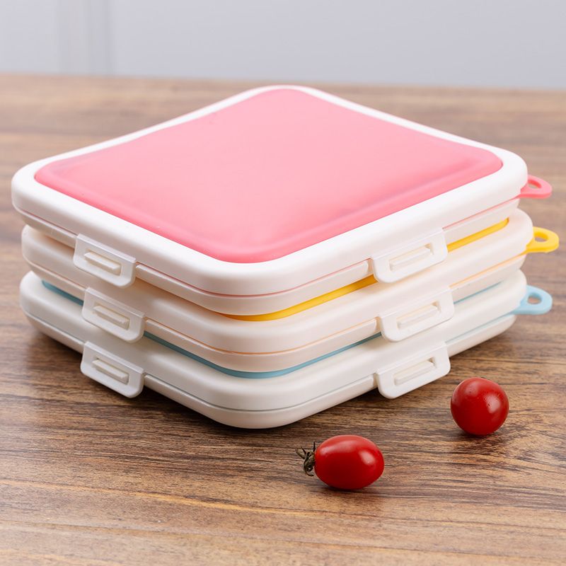 علبة تخزين محمولة للساندويتشات - مراجعة Food Storage Silicone وسعره
