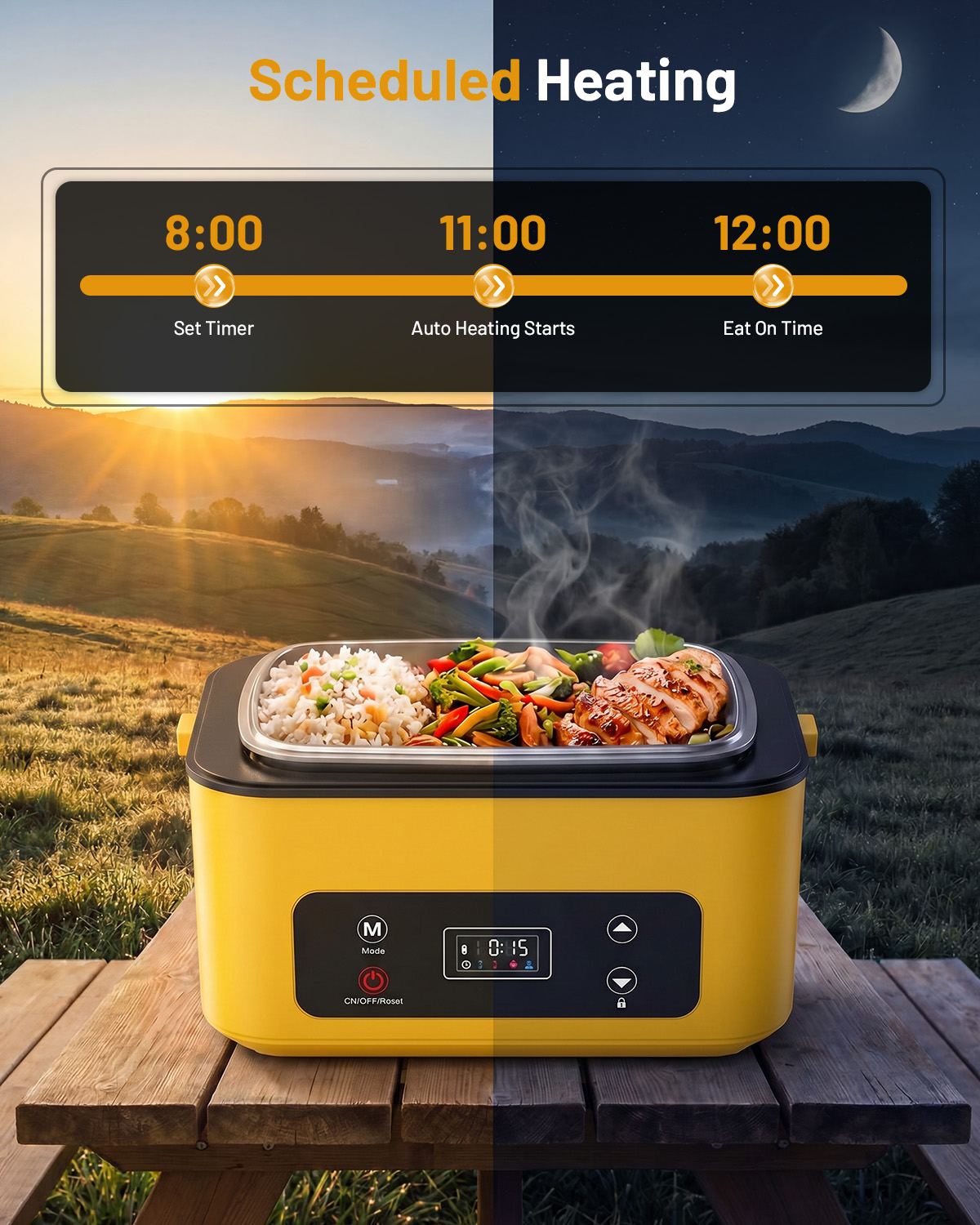 صندوق غداء محمول قابل للتسخين  - مراجعة Food Storage Warmer وسعره