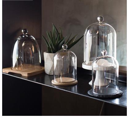 طبق كيك بغطاء زجاجي لحفظ الطعا - مراجعة Food Storage Glass Round وسعره