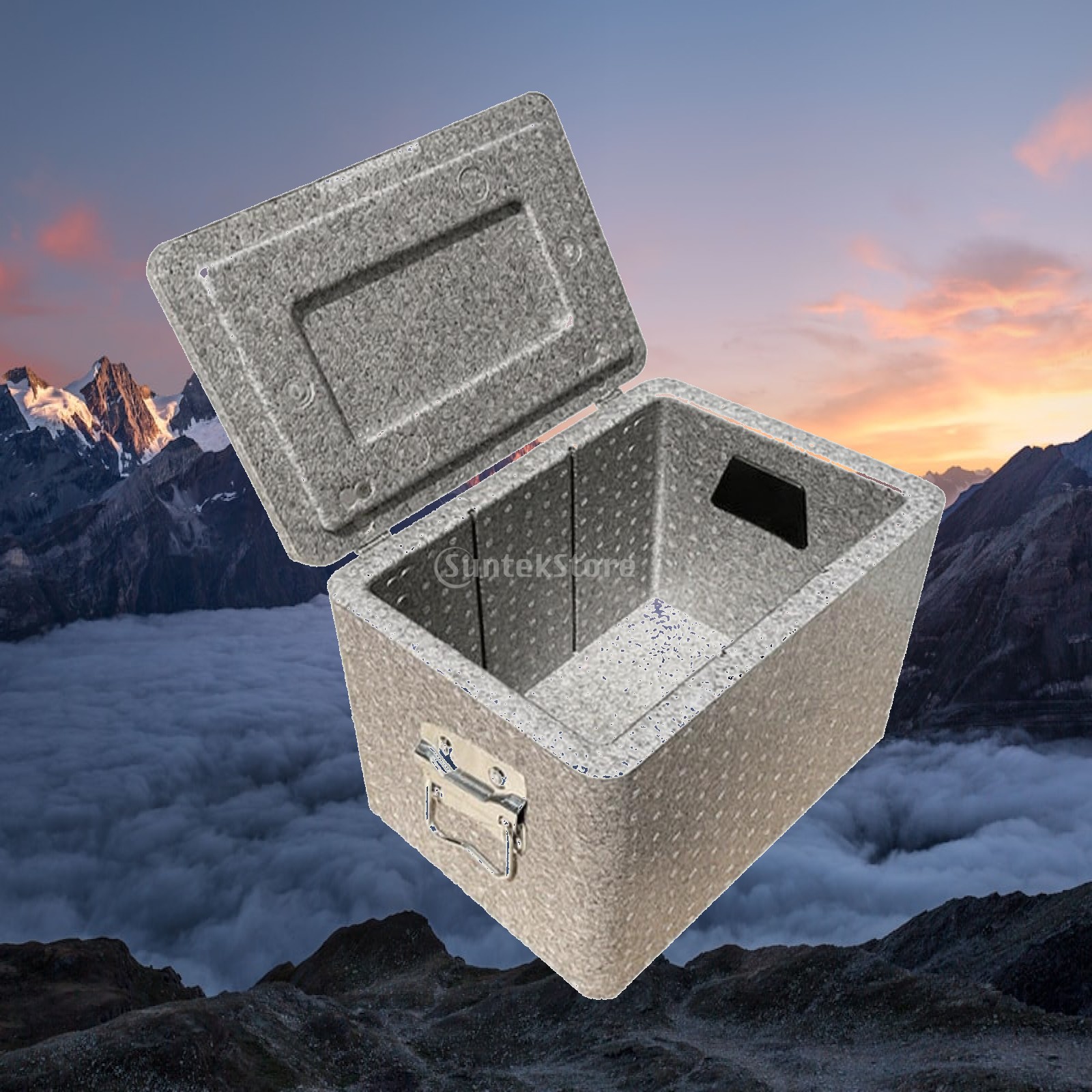 صندوق عزل حراري محمول مع مقابض - مراجعة Food Storage Hot Box وسعره