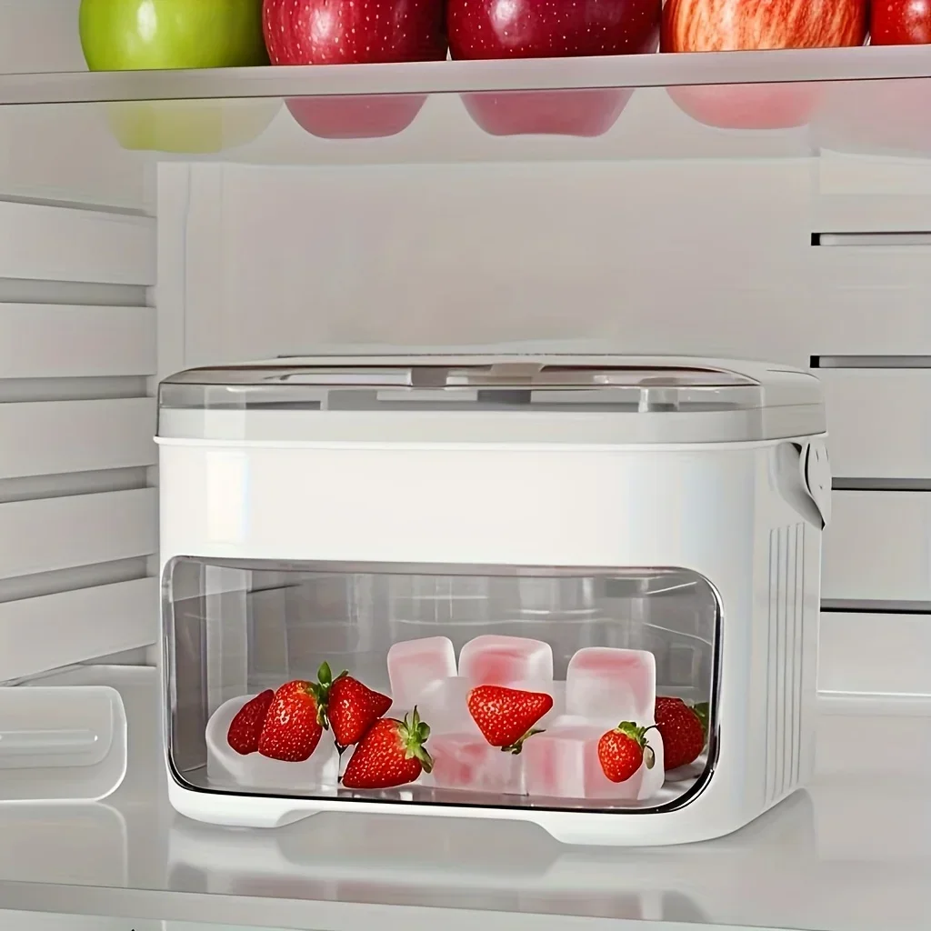 صانع مكعبات الثلج مع غطاء سهل  - مراجعة Food Storage Cabinet وسعره