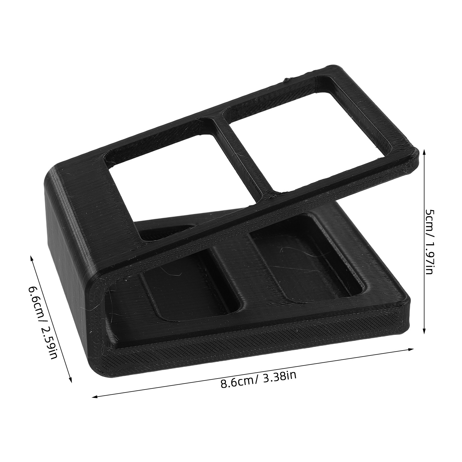 قطعتان من حامل جهاز التحكم عن  - مراجعة Food Storage And Organizer وسعره