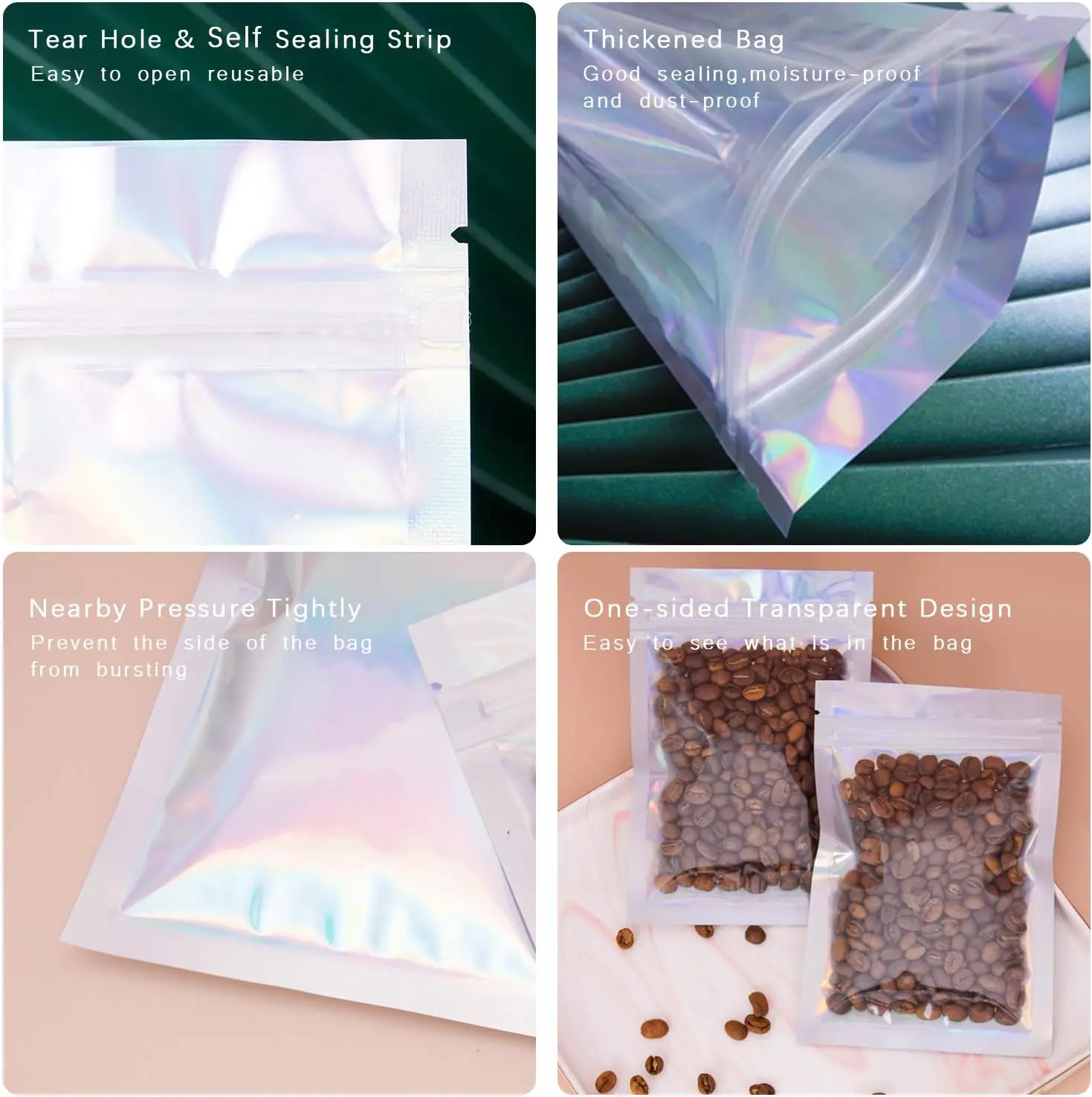 أكياس مايلر ثلاثية الأبعاد قاب - مراجعة Food Storage Mylar Bags وسعره